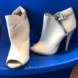 White bootie
